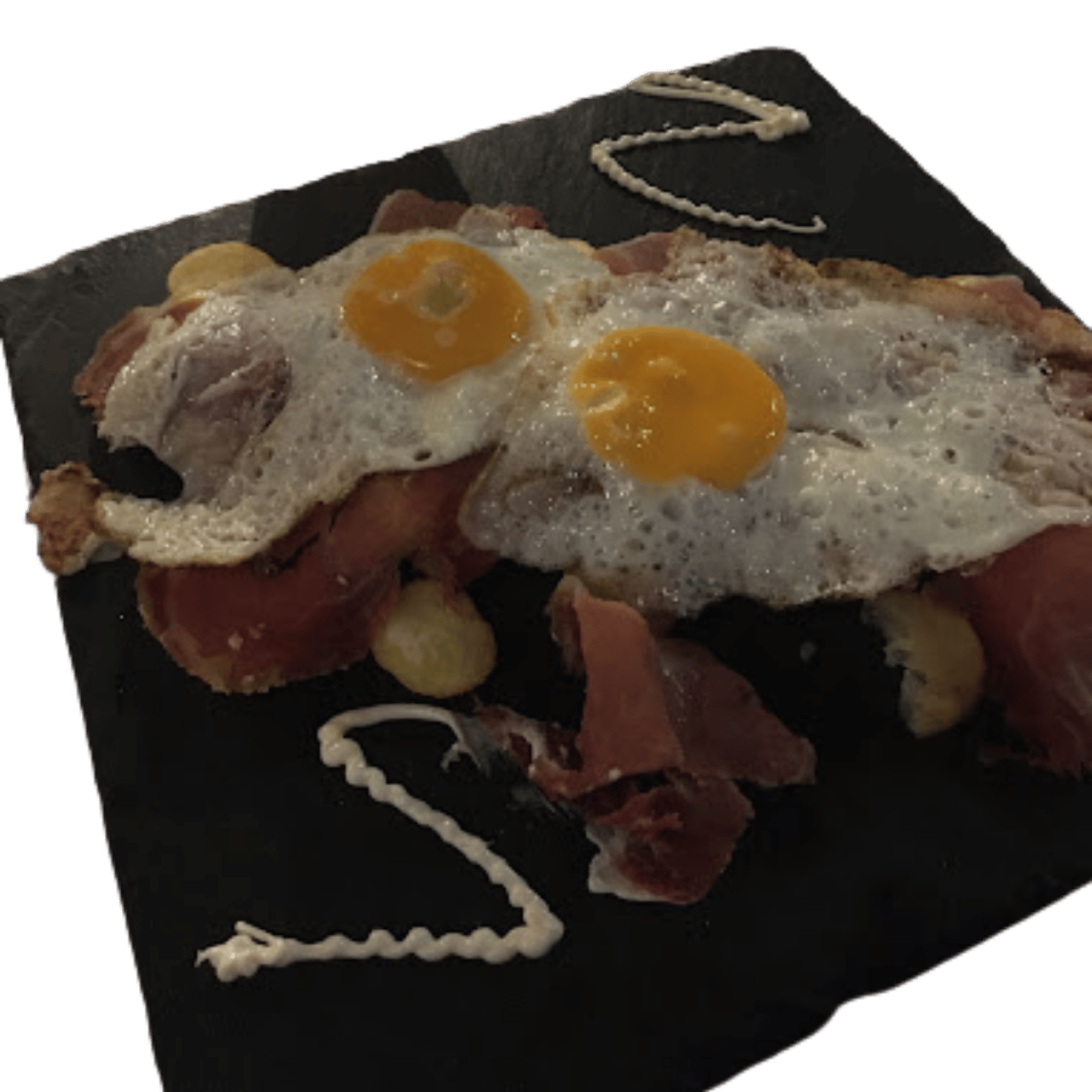 Huevos Rotos con Jamón